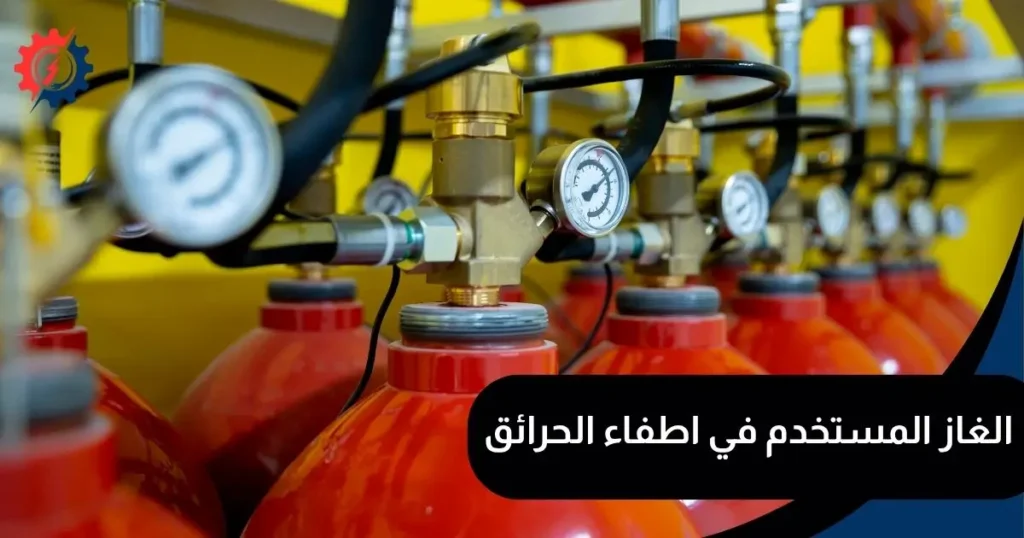 الغاز المستخدم في اطفاء الحرائق